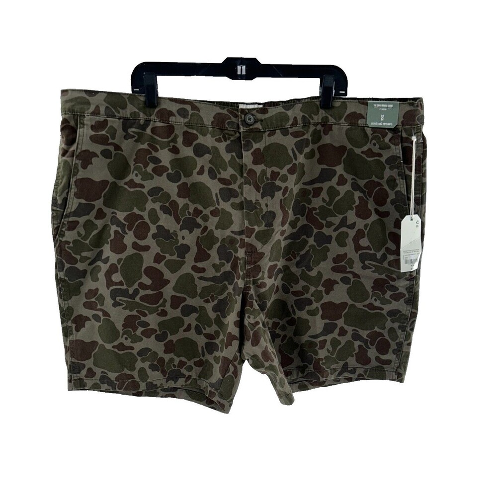Men's Mutual Weave The Chino Board Camo 8" Inseam Shorts Size 50